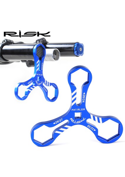 RL223 Tarzı RL228 Risk Bisiklet Çatal Anahtarı Araçları Alüminyum Bisiklet Çatal Kapağı Anahtarı Takma/çıkarma Onarım Aracı mm Için (Yurt Dışından)