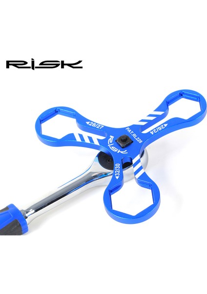 RL223 Tarzı RL228 Risk Bisiklet Çatal Anahtarı Araçları Alüminyum Bisiklet Çatal Kapağı Anahtarı Takma/çıkarma Onarım Aracı mm Için (Yurt Dışından)