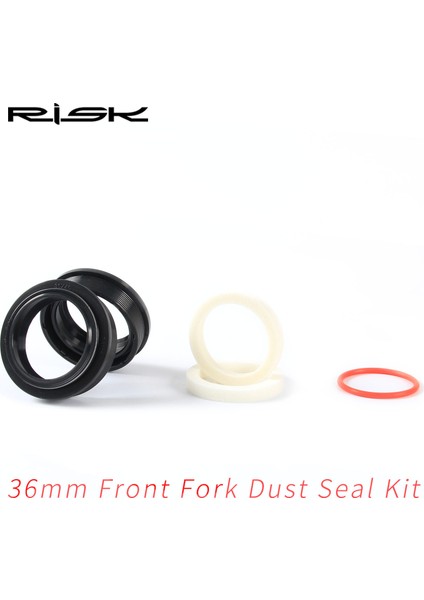 36MM Kit Stili Risk Tb Bisiklet Süspansiyon Ön Çatal Toz Keçesi Yağ Keçesi Sünger Halka Mtb Bisiklet Çatal Içi Boru Toz Kılıfı Bakımı (Yurt Dışından)