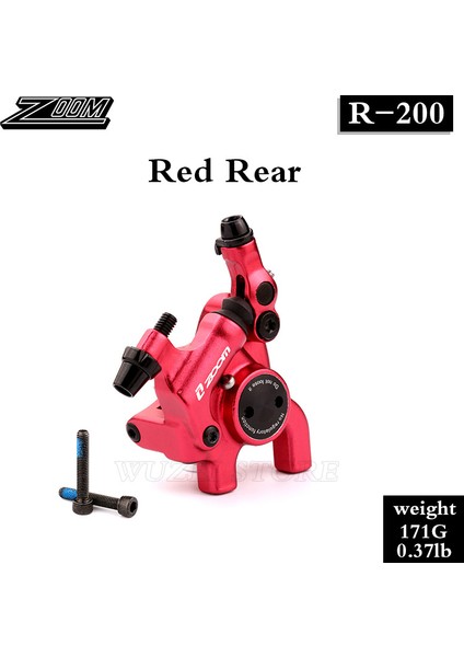 Zoom R-200 Arka Stil Zoom R-200 Hidrolik Disk Frenler Yol Bisikleti Hidrolik Frenler Ön Arka Bisiklet Freni (Yurt Dışından)