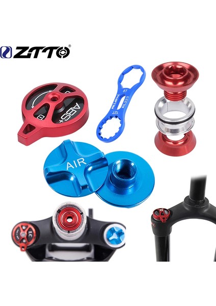 1pc Çatal Kapağı Anahtarı Tarzı Ztto Mtb Bisiklet Süspansiyonu Dağ Bisikleti Hava Gazı Shcrader Amerikan Valf Kapakları Bisiklet Süspansiyon Çatalı Bisiklet Ön Çatalı Parçaları (Yurt Dışından)