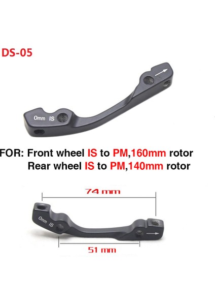 DS05 Adaptör Stili Ztto Yeni Dh Fren Yüzen Rotor mm Mtb Bisiklet Hidrolik Fren Paslanmaz Çelik Dağ Yol Bisikleti Parçaları (Yurt Dışından)
