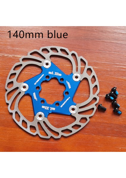 140MM Mavi Tarz Yeni Fren Diski Pedleri mm Bisiklet Fren Diskleri Mtb Soğutma Float Disk Fren Bisiklet Aksesuarları Float Fren Disk Pedleri (Yurt Dışından)