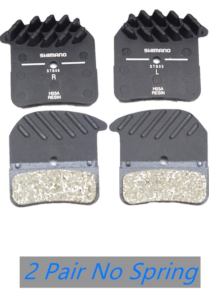 1 Çift Tarzı SHIMANO03A H01A Pedleri Deore Xt Saınt Zee Deore H03A H03C D03S Soğutma Kanallı Ice Tech Fren Balata Dağ Bisikleti Fren Pedleri (Yurt Dışından) indirimleri
