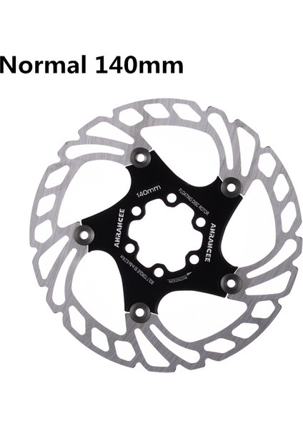 Normal 140MM Siyah Stil Anrancee Dağ Bisikleti Soğutma Disk Fren Yüzen Pedallar Cıvata Serinletme Bisiklet Rotoru Vs RT99 RT86 (Yurt Dışından)