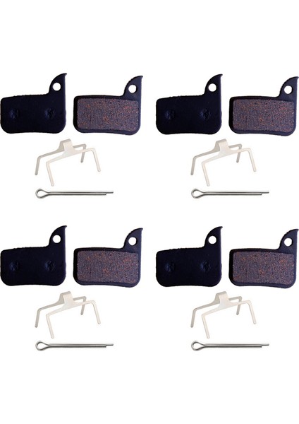 4 Çift Tarzı Sram Hdr Apex Cx1 Etap Force1 Force 22 Red 22 B1 Rival 1 Level Avid Hrd Için 4 Çift Yarı-Metalik Bisiklet Disk Fren Balataları (Yurt Dışından)