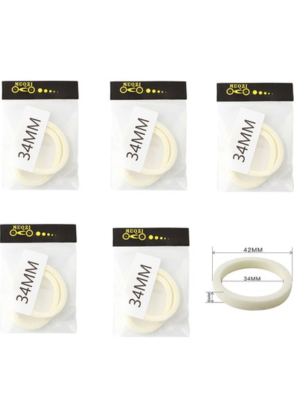 10 Adet 34MM Tarzı Muqzı Adet Mtb Bisiklet Çatal Bakım Sünger Halka Süspansiyon Çatalı Yağ Sızdırmaz Yağlayıcı Sünger Halka Bisiklet Aksesuarları (Yurt Dışından)