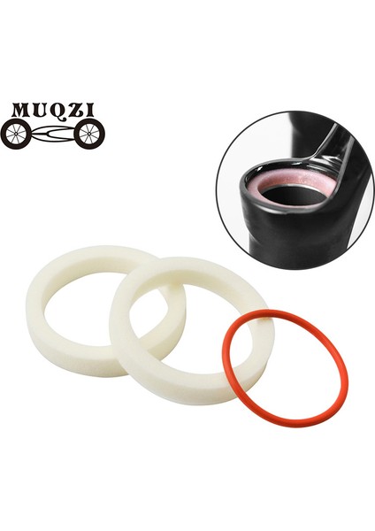 35MM Tarzı Muqzı Bisiklet Ön Çatal Sünger Halka Yağ Köpük Emici Mühür mm Forks Bisiklet Aksesuarları (Yurt Dışından) fırsatları