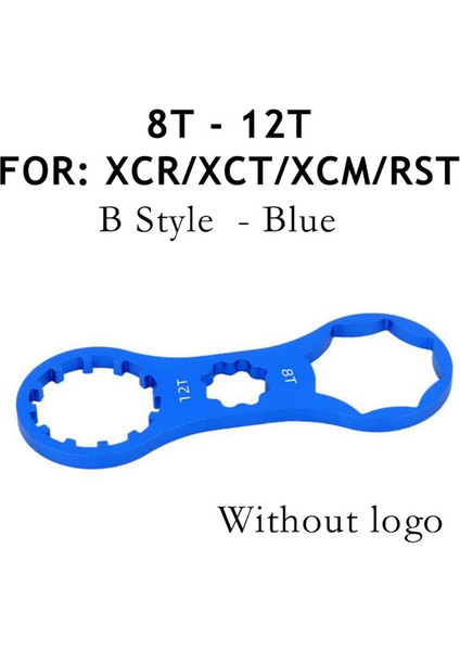 Stil B - Mavi Stil Risk Alüminyum Bisiklet Ön Çatal Onarım Aracı Sr Suntour Xcrxctxcmrst Mtb Bisiklet Ön Çatal Kapağı Anahtarı Montaj Aracı (Yurt Dışından)