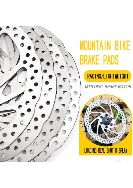 160MM-LR-R6 Tarzı Mtb Dağ Yol Bisikleti Için Bisiklet Parçaları Disk Fren 160 mm Paslanmaz Çelik Rotor Disk (Yurt Dışından)