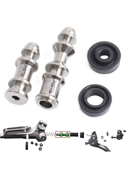 Uzun Bölüm Stili Sram Avıd Guide R Re Rs Rsc Db5 Seviye T Tl Serisi Bisiklet Parçaları Için 1 Adet Titanyum Alaşımlı Fren Pistonu Fren Kolu Piston Onarım Parçası (Yurt Dışından)
