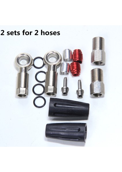 Seçenek 12 Tarzı Avid Sram Xx Juicy5 Juicy7 Kolu Kılavuzu Için Bisiklet Hidrolik Hortum Bağlantı Hortum Içi Ekleme (Yurt Dışından)