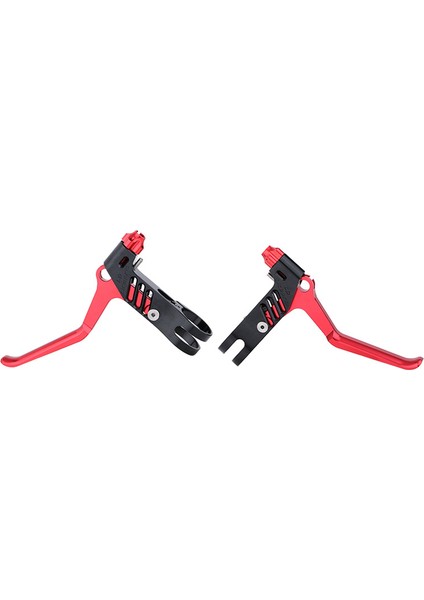 Kırmızı Bir Çift Tarzı Liteproelite Dağ Bisikleti Katlanır Bisiklet Hollow V Fren Kolu Ultrahafif 80G Rulman Dönüş Noktası V Fren Kolları Direksiyon Uygun Amac: (Yurt Dışından)