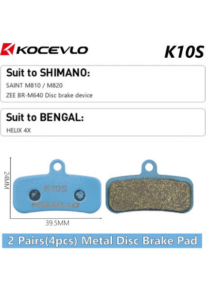 K10S 2 Çift Stili 2 Çift 4 Adet Kocevlo Mtb Hidrolik Disk Metal Fren Pedleri B01S Sram Avıd Hayes Magura Zoom Bisiklet Parçası Için Pedal - Türkçe (Yurt Dışından)