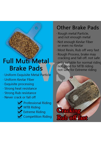 K10S 2 Çift Stili 2 Çift 4 Adet Kocevlo Mtb Hidrolik Disk Metal Fren Pedleri B01S Sram Avıd Hayes Magura Zoom Bisiklet Parçası Için Pedal - Türkçe (Yurt Dışından)