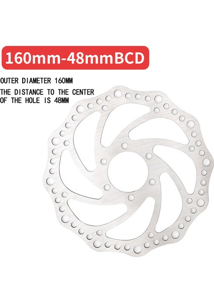 203 Mm-Lr-Ga Tarzı Mtb Dağ Yol Cruiser Bisikleti Için Bisiklet Parçaları Fren Diski 160MM Paslanmaz Çelik Rotor Disk Fren (Yurt Dışından)