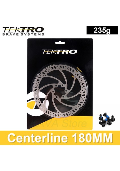 1 Adet 180MM Tarzı Tektro Bisiklet Hidrolik Disk Fren Rotoru mm Dağ Bisikleti Isı Dağılımı Fren Diski Için (Yurt Dışından)