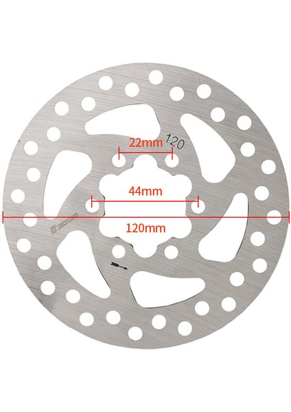Disk Pedleri 120MM Tarzı Zoom Elektrikli Scooter Freni Alüminyum Alaşımlı Sağ Scooter Disk Fren Kolu Fren Hattı Tüpü Güç Kapama Fren Kolu Mtb Yol Bisikleti (Yurt Dışından)
