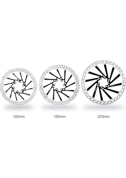 G3 Mavi 180MM Stili Hassns G3 Fren Diski Mtb Hidrolik Fren Seti Dağ Bisikleti Rotor Bisiklet Kaliper Disk Rotor Bisikletçilik (Yurt Dışından)