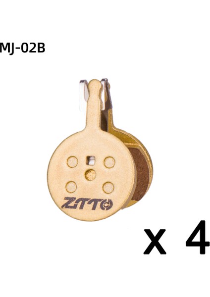 MJ-02B 4 Çift Stili Ztto 4 Çift Mtb Tam Metal Bisiklet Fren Balataları mt G03TI G04TI Rehber Kodu Db1 Bb5 Cr Mt2 Mt4 R1 Bisiklet Disk Freni (Yurt Dışından)