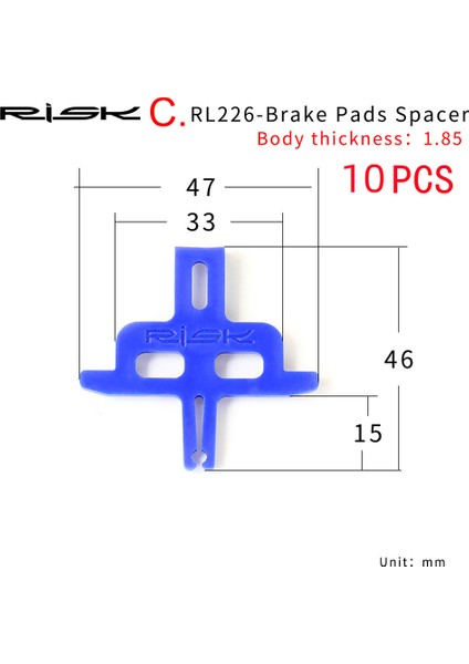 C Tarzı 10 Adet Tarzı Risk Mtb Bisiklet Hidrolik Disk Fren Balataları Spacer Içerir Bisiklet Fren Kaliper Balata Yıkayıcı Dağ Disk Fren Piston Tutucu Aracı (Yurt Dışından)
