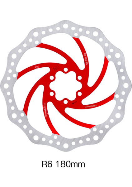 R6 Kırmızı 180MM Stili Hassns R6 Dağ Bisikleti Rotor Fren Diski Mtb Hidrolik Fren Seti Bisiklet Kaliperi Disk Rotor Bisikletçilik Için (Yurt Dışından)