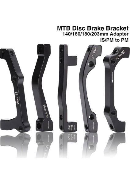 B2 Tarzı 1 Adet Ultrahafif Mtb Bisiklet Pmıs Dönüştürücü A'dan B'ye Disk Fren Adaptörü Braketi Dağ Bisikleti Rotor Aksesuarları (Yurt Dışından)