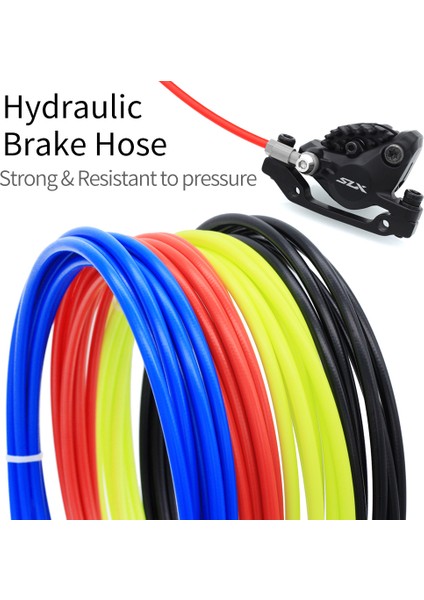 3m Yeşil Tarzı 3 Metre Dağ Bisikleti Hidrolik Disk Fren Yağı Borusu Hortum 5mm Bisiklet Fren Kablosu Hortumu 2.0x5.0mm (Yurt Dışından)