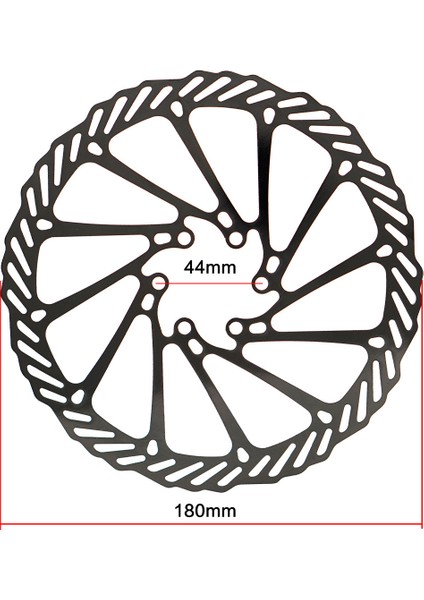 180MM Siyah Stil C Bisiklet Fren Rotoru Dağ Bisikleti Disk Fren Rotorları Karbon Çelik Mtb Yuvarlak Diskler Rotorlar Merkez Diski Mavi (Yurt Dışından)