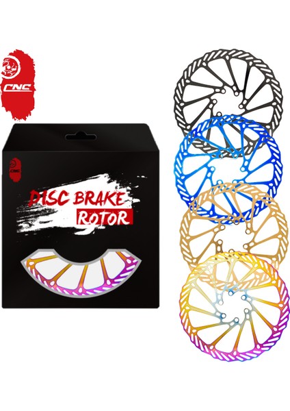 180MM Siyah Stil C Bisiklet Fren Rotoru Dağ Bisikleti Disk Fren Rotorları Karbon Çelik Mtb Yuvarlak Diskler Rotorlar Merkez Diski Mavi (Yurt Dışından)