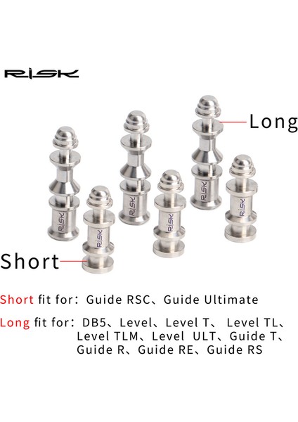 2 Adet Yedek Yüzük Tarzı Sram Avıd Guide R Re Rs Rsc Db5 Seviyesi T Tl Serisi Bisiklet Parçaları Için Risk Titanyum Alaşımlı Bisiklet Disk Fren Kolu Piston Onarım Parçası (Yurt Dışından)
