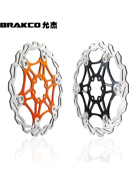 160MM Mavi Tarz Brakco DR-06FA Dağ Bisikleti Yüzen Disk Fren Rotoru Bisiklet Aksesuarları (Yurt Dışından) modelleri