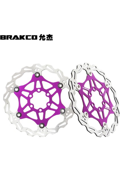 160MM Mavi Tarz Brakco DR-06FA Dağ Bisikleti Yüzen Disk Fren Rotoru Bisiklet Aksesuarları (Yurt Dışından) fırsatları