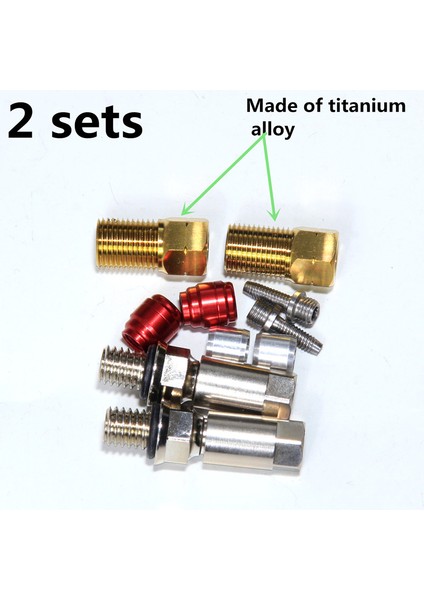 Seçenek 22 Stili Avid E5 E7 E9 Er Xx Guıde Rrsrsc Kolu Db5 Için Bisiklet Hortum Bağlantı Adaptörü (Yurt Dışından)