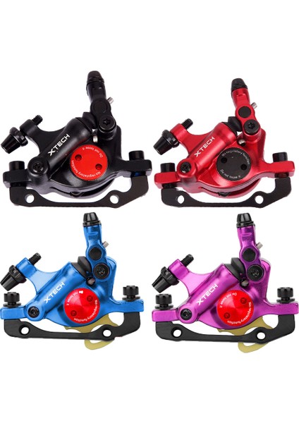 Siyah 1 Çift Tarzı Xtech Mtb Hattı Çekme Yağ Basınçlı Kaliper Hidrolik Disk Fren HB100 Ön Arka T Scooter Bisiklet Parçaları (Yurt Dışından)