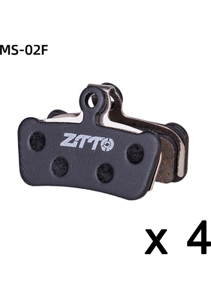 MS-02F Stili Ztto 4 Çift Mtb Yarı Metal Bisiklet Fren Balataları Sessiz Seramik Bisiklet Disk Freni Için T200 Guide Kodu E9 Db Er Mt6 Mt4 (Yurt Dışından)