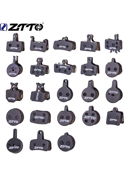 MS-02F Stili Ztto 4 Çift Mtb Yarı Metal Bisiklet Fren Balataları Sessiz Seramik Bisiklet Disk Freni Için T200 Guide Kodu E9 Db Er Mt6 Mt4 (Yurt Dışından)