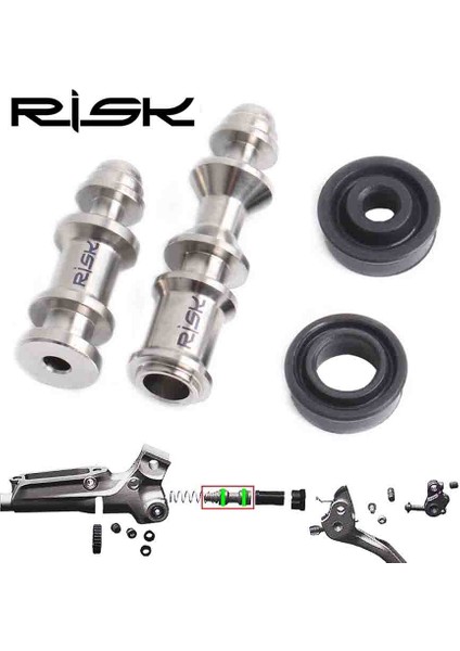 2 Adet Yedek Yüzük Tarzı Sram Avıd Guide R Re Rs Rsc Db5 Seviyesi T Tl Serisi Bisiklet Parçaları Için Risk Titanyum Alaşımlı Bisiklet Disk Fren Kolu Piston Onarım Parçası (Yurt Dışından)