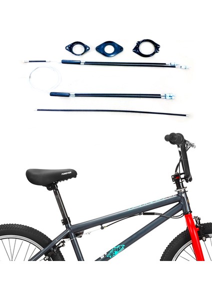 Siyah Stil Bmx Fren Parçaları Bmx Fren Hattı Döner Fren Aksesuarı (Yurt Dışından)