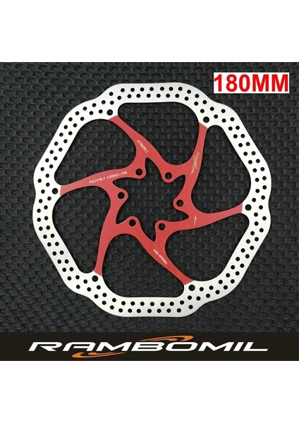 Kırmızı 180 Tarzı 1 Adet Fren Balatası Tam C Kazıma Avid Hs1 Bisiklet Mtb mm Paslanmaz Rotorlar Disk Bisiklet Fren Rotoru Bisiklet Parçalarına Uygun (Yurt Dışından)