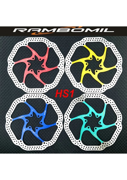 Kırmızı 180 Tarzı 1 Adet Fren Balatası Tam C Kazıma Avid Hs1 Bisiklet Mtb mm Paslanmaz Rotorlar Disk Bisiklet Fren Rotoru Bisiklet Parçalarına Uygun (Yurt Dışından)