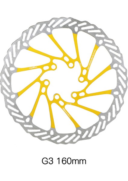 G3 Altın 160MM Tarzı Hassns G3 Fren Diski Mtb Hidrolik Fren Seti Dağ Bisikleti Rotor Bisiklet Kaliper Disk Rotor Bisikletçilik (Yurt Dışından)