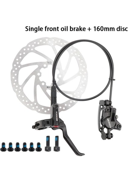 Ön ve Rotor Stili Meroca M800 Dağ Bisikleti Hidrolik Disk Fren Ön Sağ Sol Arka Fren mm Bisiklet Yağ Fren Bisiklet Aksesuarları (Yurt Dışından)