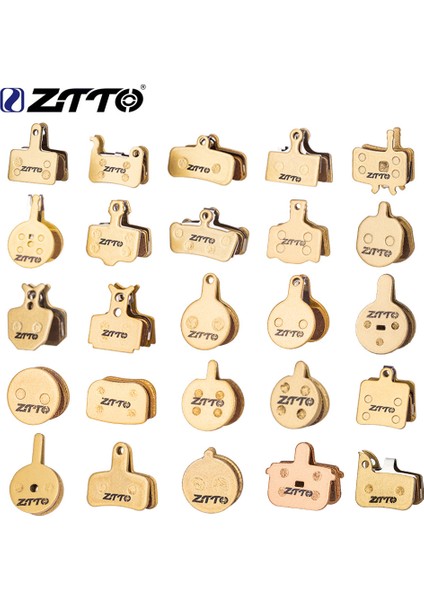 MJ-04B Stili Ztto 1 Çift Mtb Bisiklet Tam Metal Disk Fren Balataları mt G03TI G04 Db1 Seviye Kılavuzu Kodu Bb5 Bb7 Mt2 Mt4 Xt Için (Yurt Dışından)