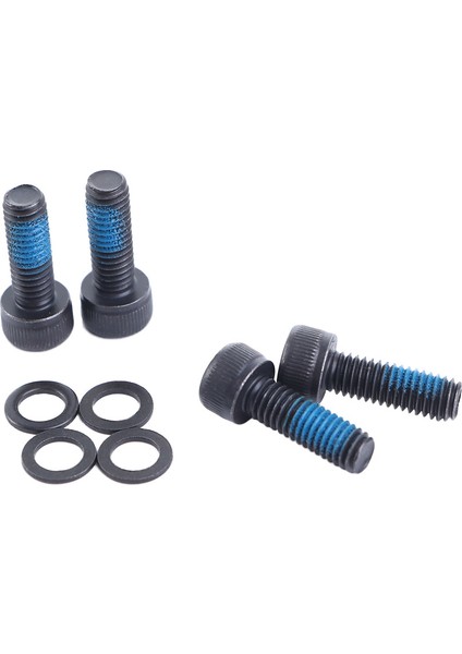 M6 35 Tarzı 4 Adet Bisiklet M6 Disk Fren Adaptörü Çelik Vidalar Bisiklet Parçaları M6*18M6*35MM Fren Kaliperi Montaj Civatası Mtb Yol Bisikleti Aksesuarları (Yurt Dışından)