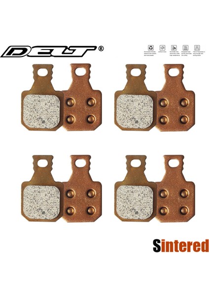 Dl-Pd 029S Stili 4 Çift Sinterli Bisiklet Disk Fren Pedleri Hidrolik Mekanik Magura T5 Mt7 SH901 Dağ Mtb Bisiklet Parçaları Aksesuarları (Yurt Dışından)
