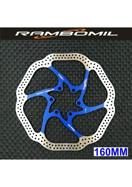 Typea Mavi 160MM 1 Adet Stil Mtb Bisiklet Disk Fren Dağ Bisikleti Bolt Centerline Fren Rotoru Paslanmaz Çelik Avid Hs1 C Bisiklet Aksesuarı (Yurt Dışından)