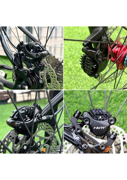 160 mm Sol Ön Stil Nutt Mtb Bisiklet Yağı Hidrolik Isı Dağıtımı Disk Fren Pedalı G3 Disk Rotor Ön Arka Kaliper Scooter Bisiklet Parçaları (Yurt Dışından)