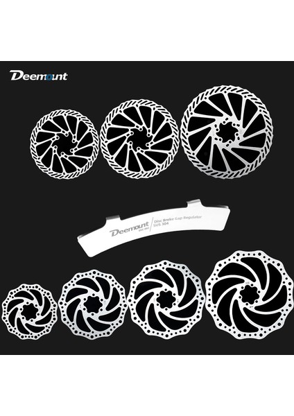 02B 180MM Stili Paslanmaz Bisiklet Disk Fren Rotoru Tb Yol Bisikleti Hidrolik Fren Bileşenleri Güçlü Isı Dağılımı (Yurt Dışından)