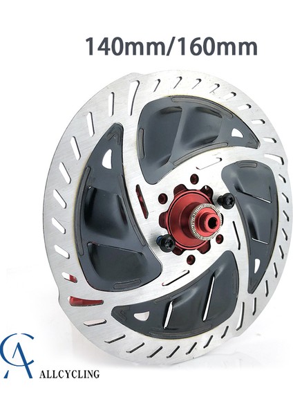 160MM Gümüş Tarzı Dağ Gravel Yol Bisikleti Için Tb Bisiklet Disk Fren Soğutma Yüzen Rotor Hızlı Soğutma Rotor RT900 Fren 6 Civata (Yurt Dışından)